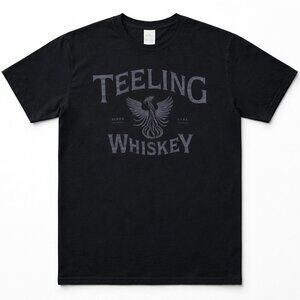 Teeling Whiskey Black Graphic T-Shirt | Gildan Premium Cotton Tee